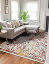 Brighton Terrace Collection Area Rug -  Saltdean Rectangle Ivory  lifestyle 6