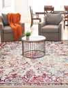 Brighton Terrace Collection Area Rug -  Saltdean Rectangle Ivory  lifestyle 20