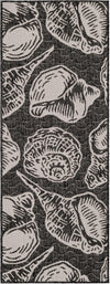 Seaside Haven Rugs Collection Area Rug -  Lighthouse (Black and White) Runner Black and White  lifestyle 40