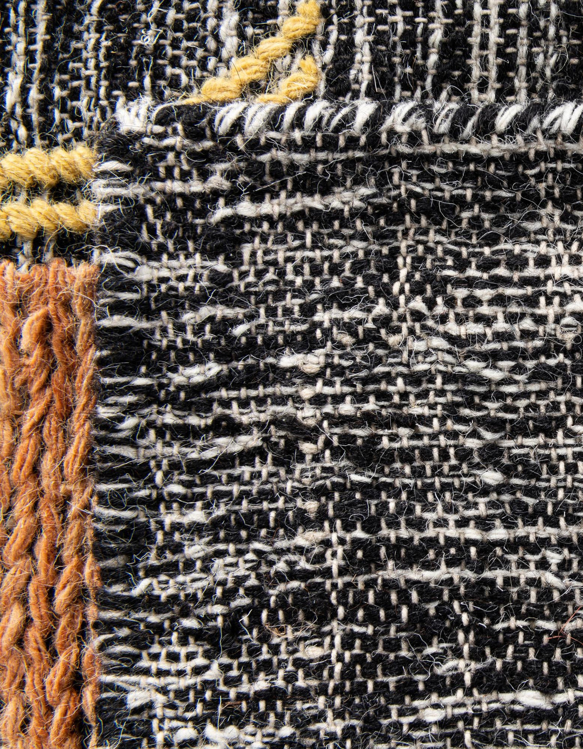 Anatolian Tapestry Wool Collection Area Rug - Ephesus Rectangle Charcoal Gray  lifestyle 16