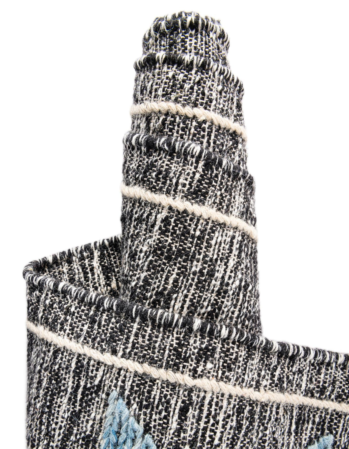 Anatolian Tapestry Wool Collection Area Rug - Ephesus Rectangle Charcoal Gray  lifestyle 18