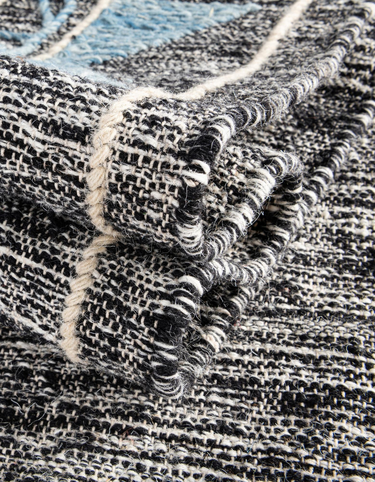 Anatolian Tapestry Wool Collection Area Rug - Ephesus Rectangle Charcoal Gray  lifestyle 20