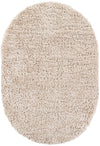 Eternal Plush Oasis Collection Area Rug -  Tranquility (Linen) Oval Linen  lifestyle 21