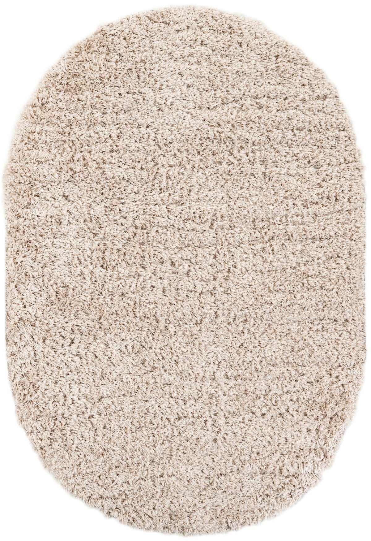 Eternal Plush Oasis Collection Area Rug -  Tranquility (Linen) Oval Linen  lifestyle 21