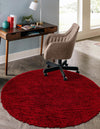 Majestic Manor Collection Area Rug - Versailles (Lipstick) Round Lipstick  lifestyle 23