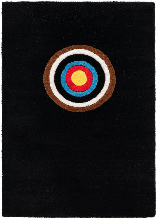 Greenmont Pathway Collection Area Rug - Elmwood Rectangle Black Main
