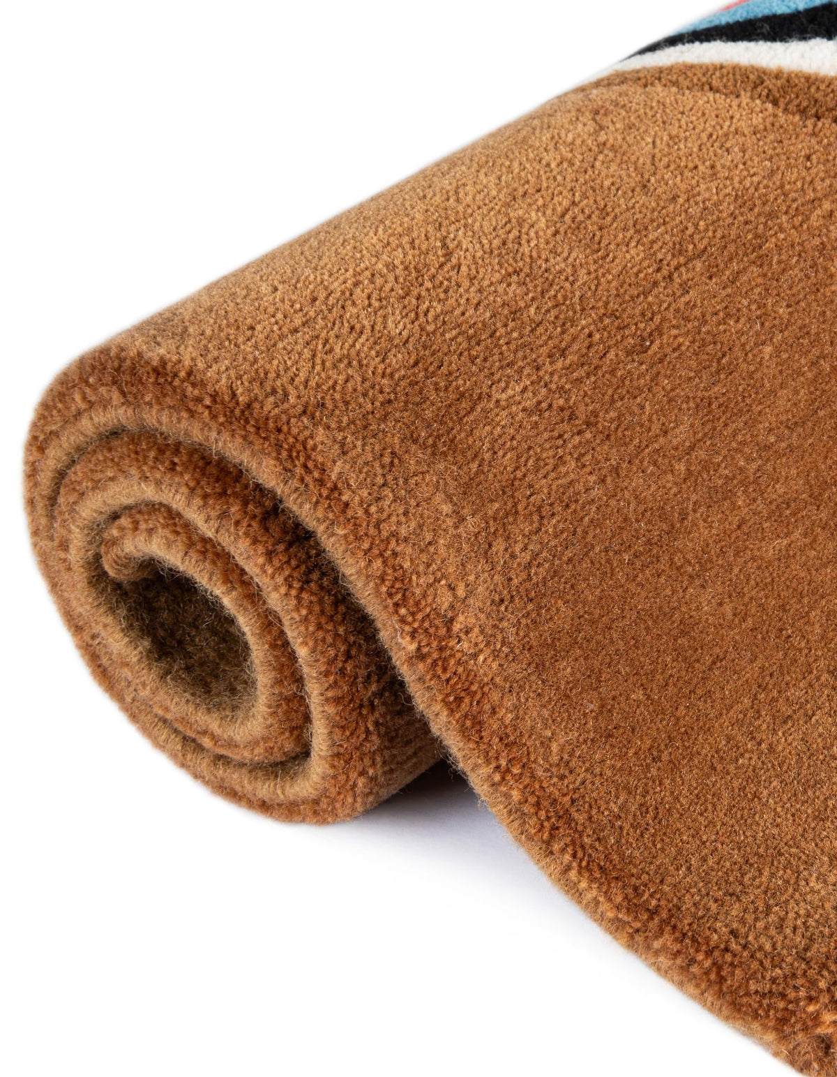 Greenmont Pathway Collection Area Rug - Elmwood Rectangle Brown  lifestyle 21