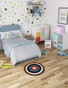 Urban Loft Haven Collection Area Rug - Metropolis Round Multi  lifestyle 4