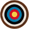Urban Loft Haven Collection Area Rug - Metropolis Round Multi Main