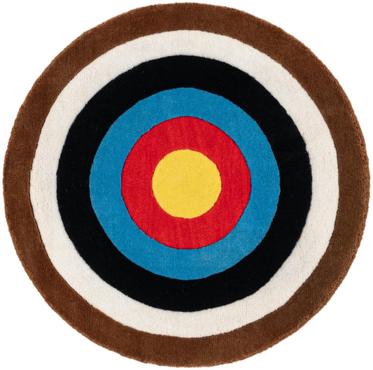Urban Loft Haven Collection Area Rug - Metropolis Round Multi Main