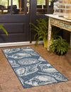 Seaside Haven Rugs Collection Area Rug -  Lighthouse (Navy Blue and Ivory) Runner Navy Blue and Ivory  lifestyle 12