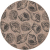 Seaside Haven Rugs Collection Area Rug -  Lighthouse Round Black and Brown  lifestyle 46