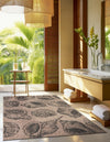 Seaside Haven Rugs Collection Area Rug -  Lighthouse (Brown and Black) Rectangle Brown and Black  lifestyle 5