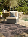 Seaside Haven Rugs Collection Area Rug -  Lighthouse (Brown and Black) Rectangle Brown and Black  lifestyle 11