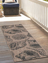 Seaside Haven Rugs Collection Area Rug -  Lighthouse (Brown and Black) Runner Brown and Black  lifestyle 7