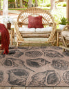Seaside Haven Rugs Collection Area Rug -  Lighthouse (Brown and Black) Square Brown and Black  lifestyle 6