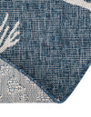 Seaside Haven Rugs Collection Area Rug -  Wavecrest Round Navy Blue  lifestyle 15