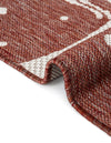Garden Festivity Collection Area Rug - Evergreen Rectangle Red  lifestyle 63