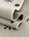 Garden Festivity Collection Area Rug - Evergreen Rectangle Black and White  lifestyle 59