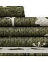 Garden Festivity Collection Area Rug - Evergreen Rectangle Green  lifestyle 58