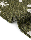 Garden Festivity Collection Area Rug - Evergreen Rectangle Green  lifestyle 64