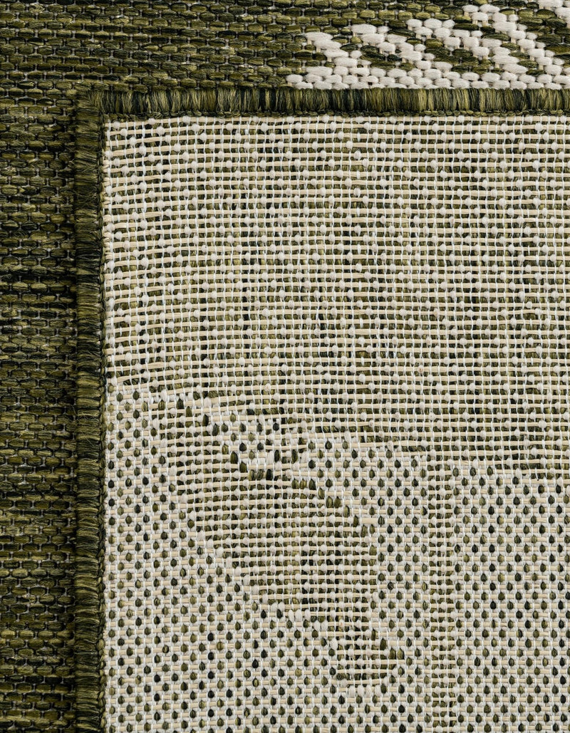 Garden Festivity Collection Area Rug - Evergreen Rectangle Green  lifestyle 76