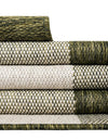 Patio Plaid Collection Area Rug - Veranda Rectangle Green  lifestyle 18