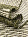 Patio Plaid Collection Area Rug - Veranda Rectangle Green  lifestyle 24