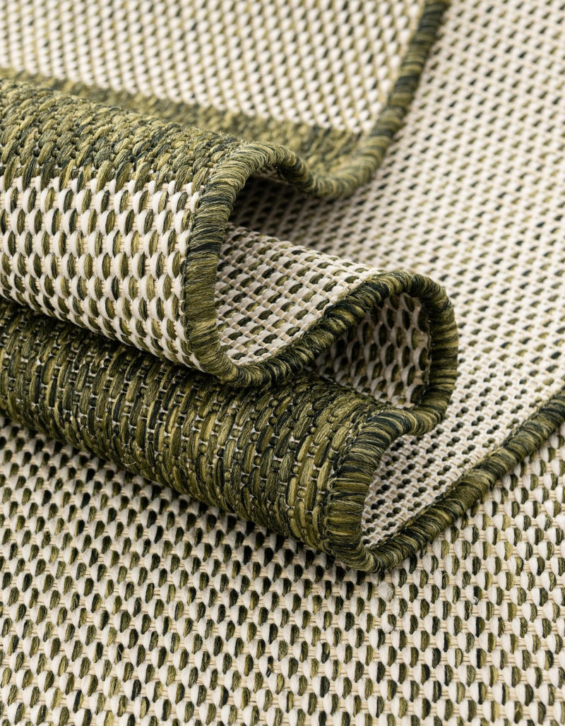 Patio Plaid Collection Area Rug - Veranda Rectangle Green  lifestyle 24