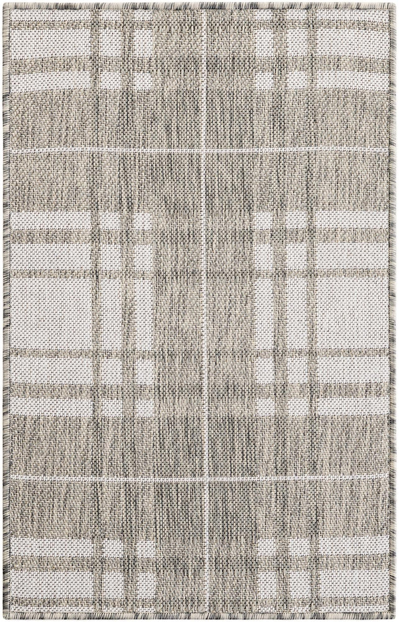 Patio Plaid Collection Area Rug -  Terrace Rectangle Gray  lifestyle 5