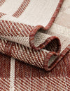 Patio Plaid Collection Area Rug -  Terrace Rectangle Red  lifestyle 23