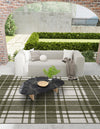Patio Plaid Collection Area Rug -  Terrace Rectangle Green  lifestyle 28