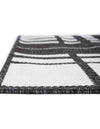 Patio Plaid Collection Area Rug -  Terrace Rectangle Black and White  lifestyle 70