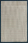 Terrace Fringe Collection Area Rug - Oceanside Rectangle Navy Blue  lifestyle 2