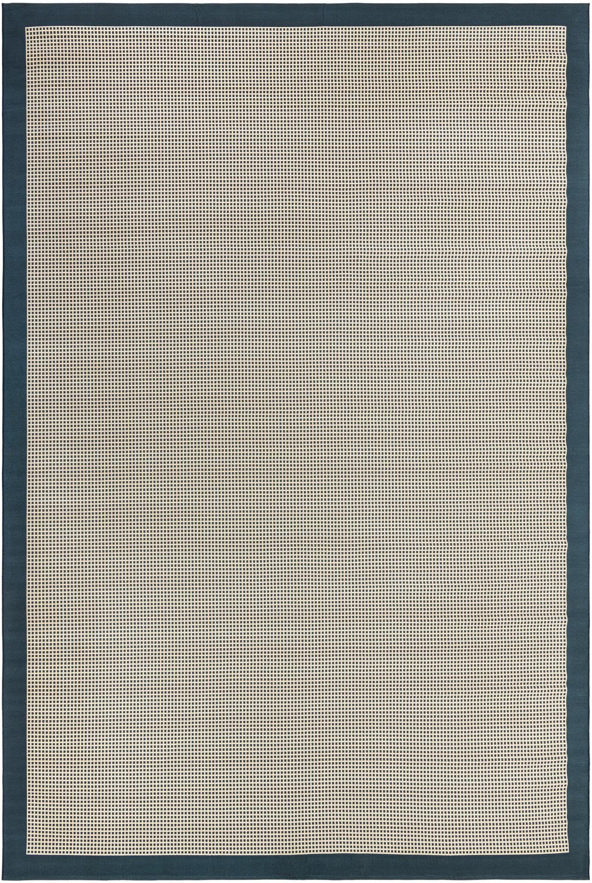 Terrace Fringe Collection Area Rug - Oceanside Rectangle Navy Blue  lifestyle 2
