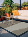 Terrace Fringe Collection Area Rug - Oceanside Rectangle Navy Blue  lifestyle 19