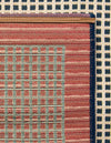 Terrace Fringe Collection Area Rug - Oceanside Runner Navy Blue  lifestyle 137