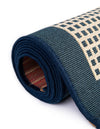 Terrace Fringe Collection Area Rug - Oceanside Runner Navy Blue  lifestyle 149
