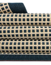Terrace Fringe Collection Area Rug - Oceanside Runner Navy Blue  lifestyle 155