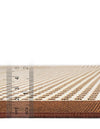 Terrace Fringe Collection Area Rug - Oceanside Runner Brown  lifestyle 124