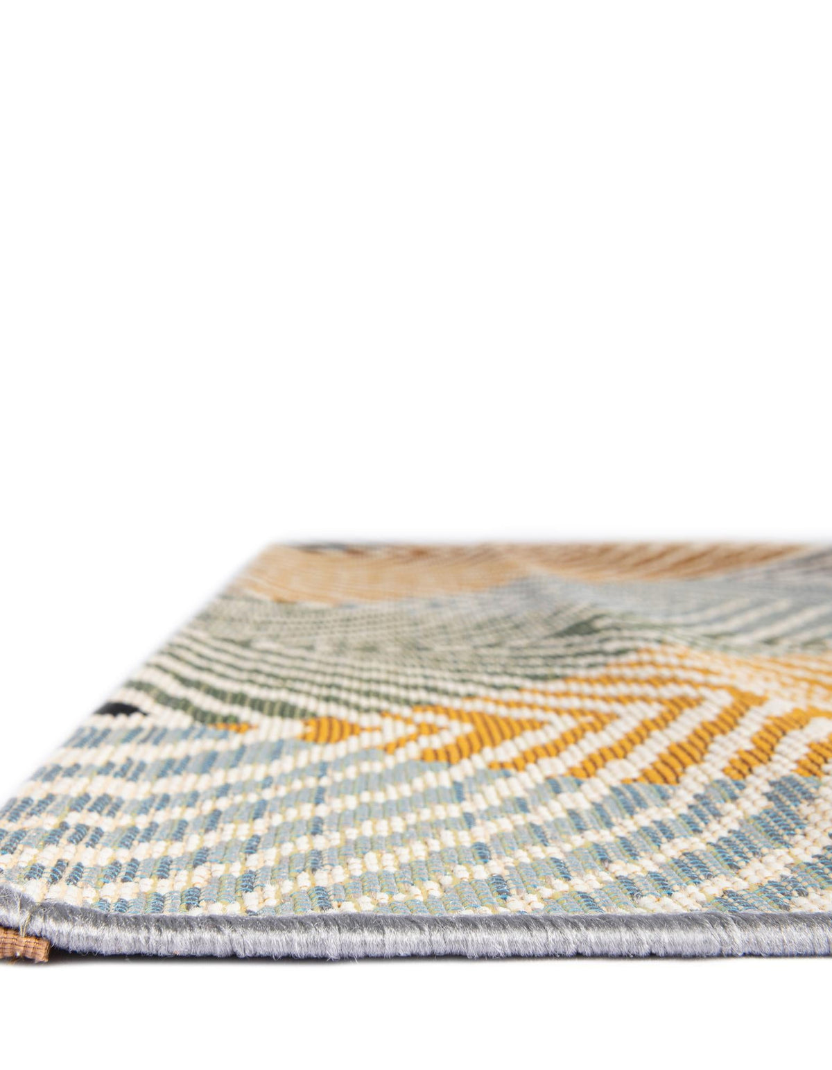 Urban Terrace Collection Area Rug - Metropolis Rectangle Gray  lifestyle 14