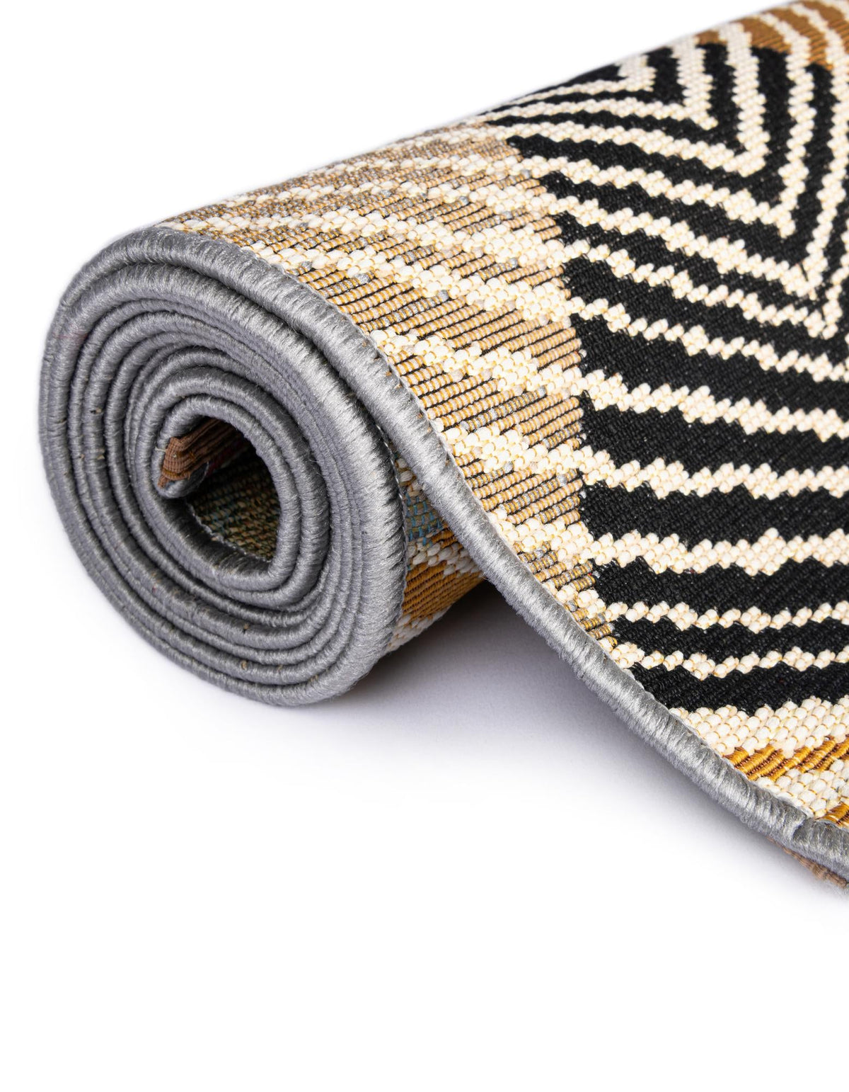 Urban Terrace Collection Area Rug - Metropolis Rectangle Gray  lifestyle 19