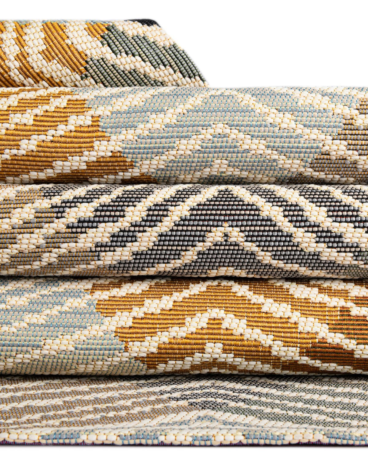 Urban Terrace Collection Area Rug - Metropolis Rectangle Gray  lifestyle 21