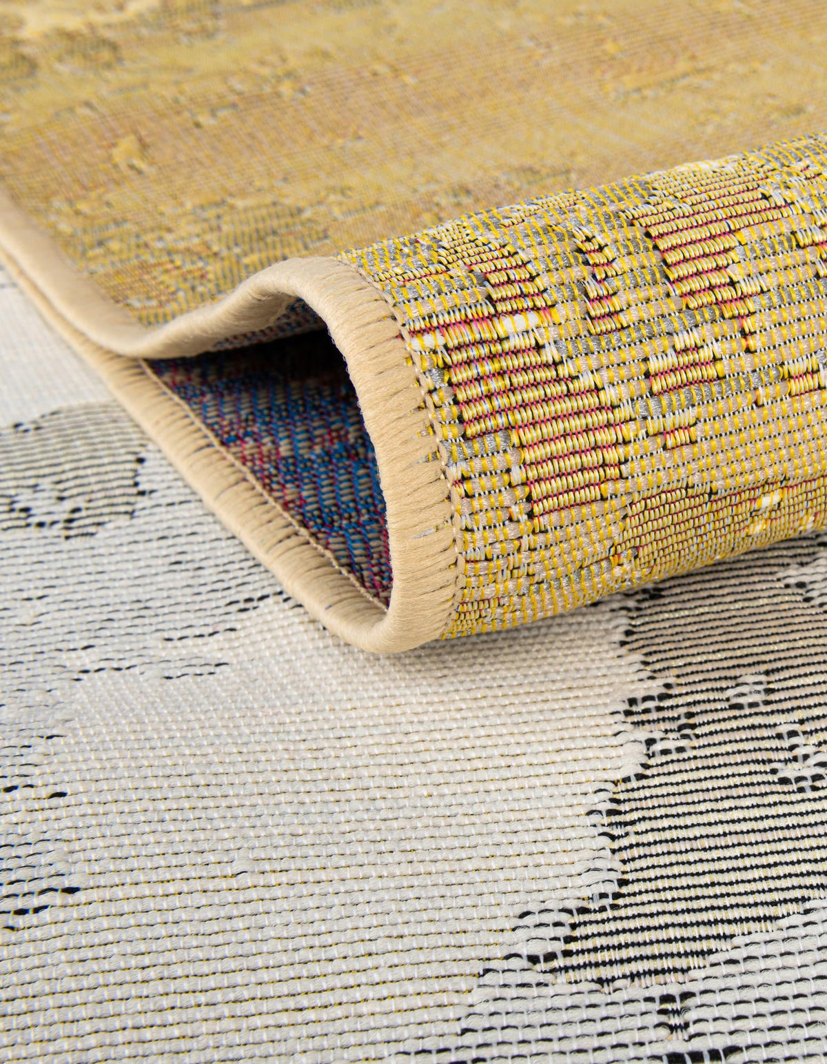 Urban Terrace Collection Area Rug -  Skyline Rectangle Multi  lifestyle 13