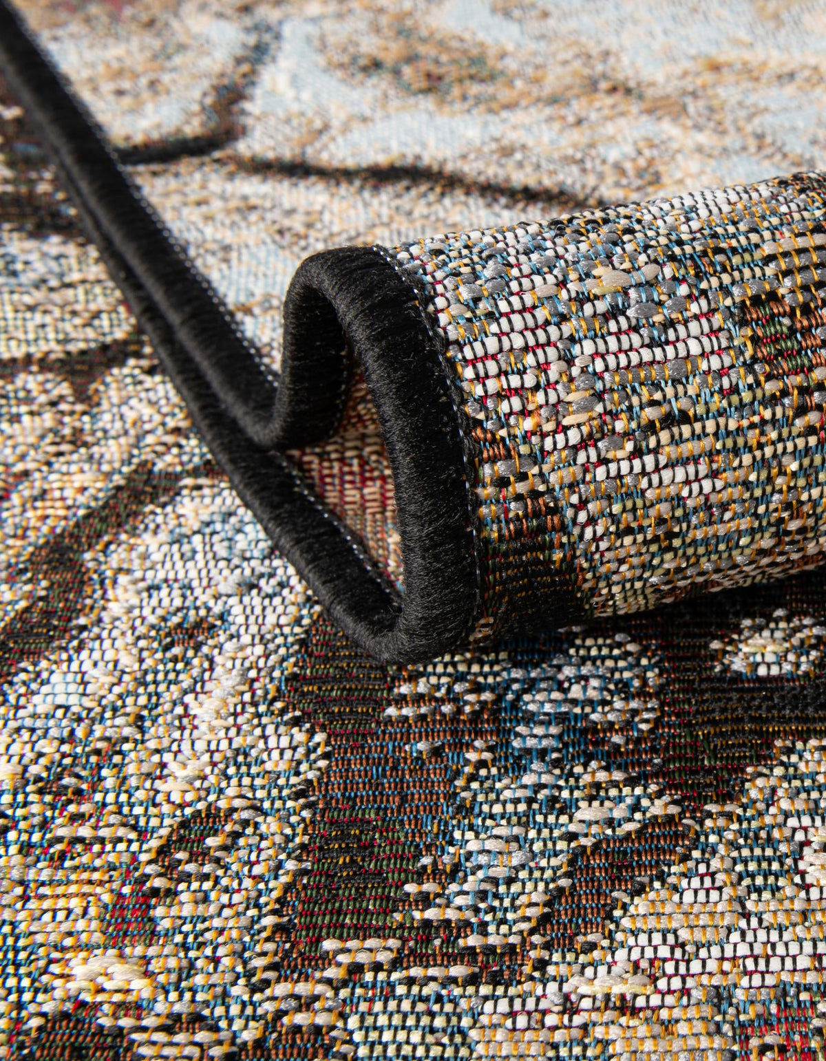 Urban Terrace Collection Area Rug -  Horizon Rectangle Multi  lifestyle 13