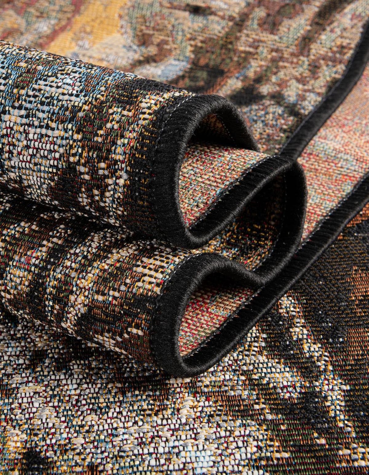 Urban Terrace Collection Area Rug -  Horizon Rectangle Multi  lifestyle 20