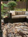 Urban Terrace Collection Area Rug -  Horizon Square Multi  lifestyle 26
