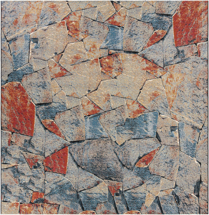 Urban Terrace Collection Area Rug -  Boulevard Square Multi  lifestyle 23
