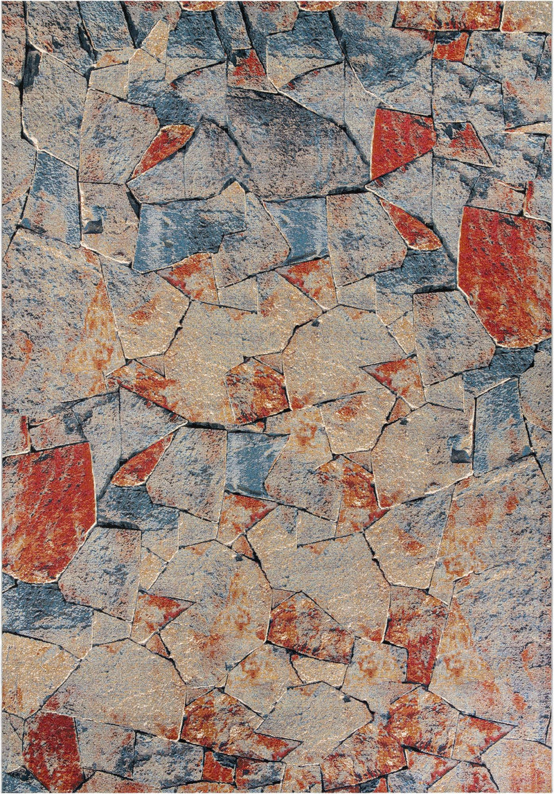 Urban Terrace Collection Area Rug -  Boulevard Rectangle Multi Main