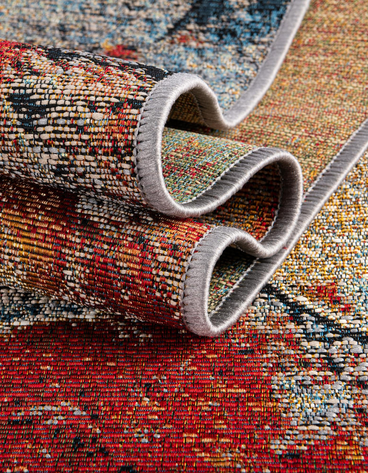 Urban Terrace Collection Area Rug -  Boulevard Rectangle Multi  lifestyle 20